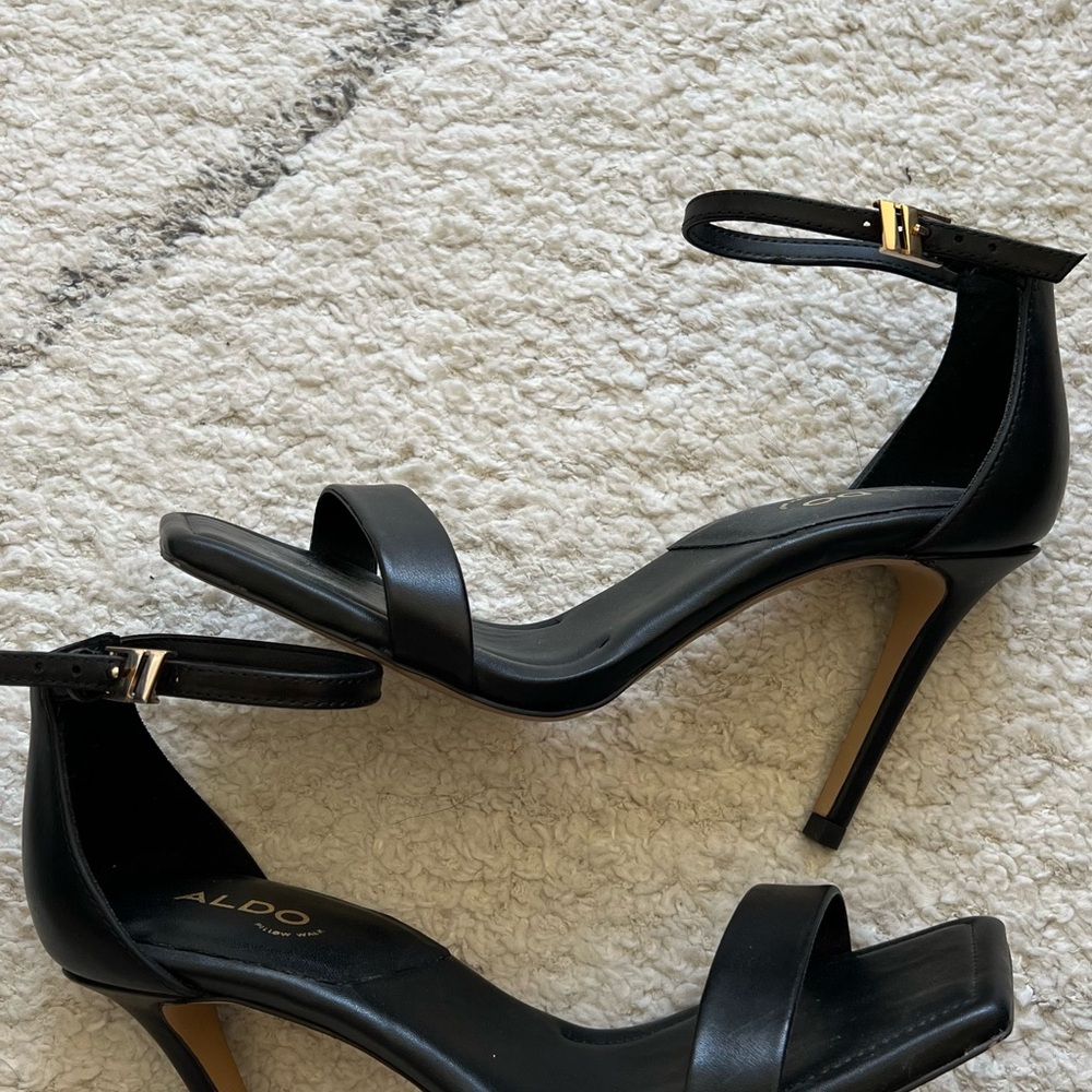 Aldo Black Women's Heeled Sandals